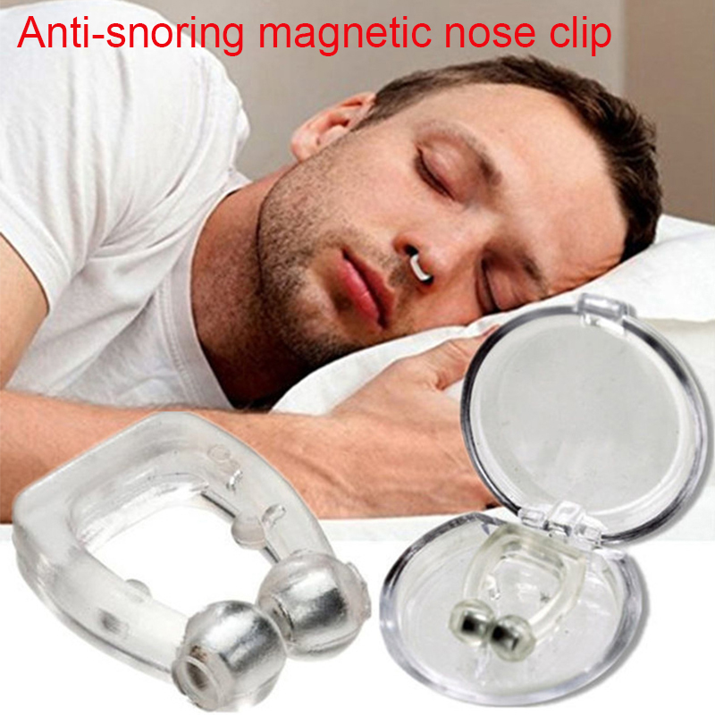 Anti Snore Contour Pillow - 1/2/4개입 실리콘 자석 코골이 방지 코