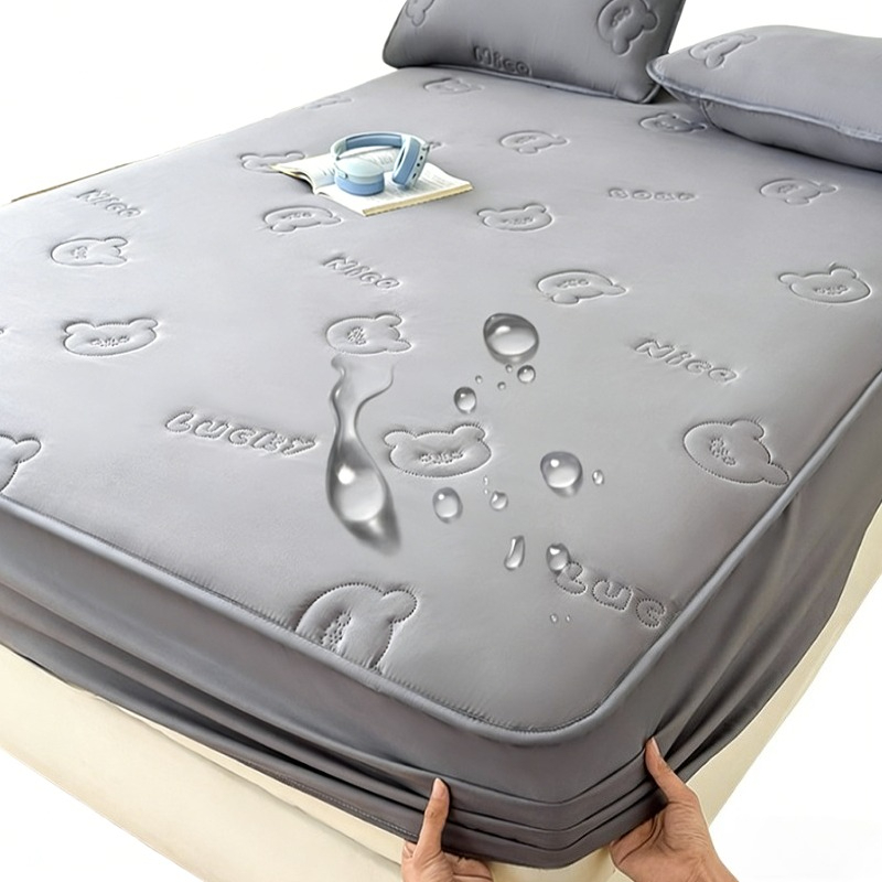 Waterproof Mattress Protector Breathable - 초음파 퀼트 퀸 사이즈 피티드 시트
