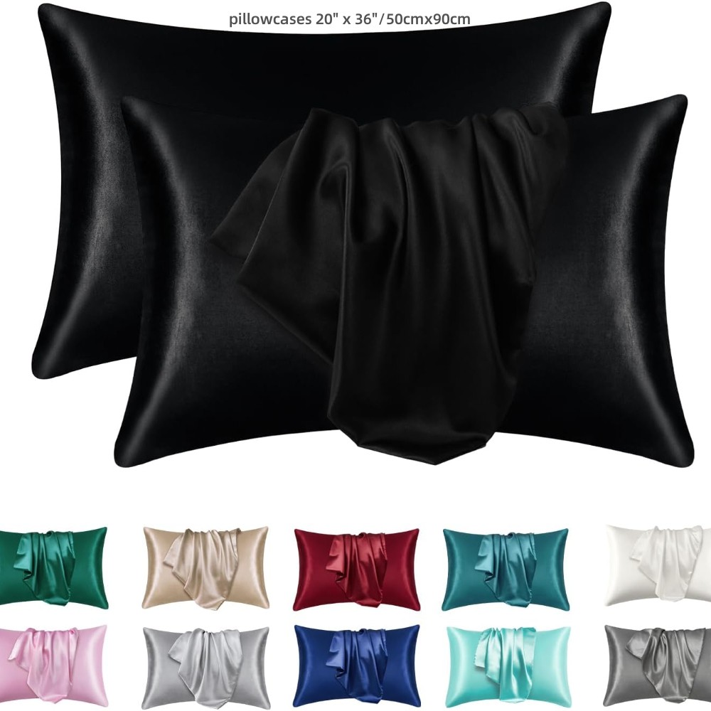 Satin Silk Pillowcase Hair Skin - 머리카락과 피부를 위한 새틴 베개 커버