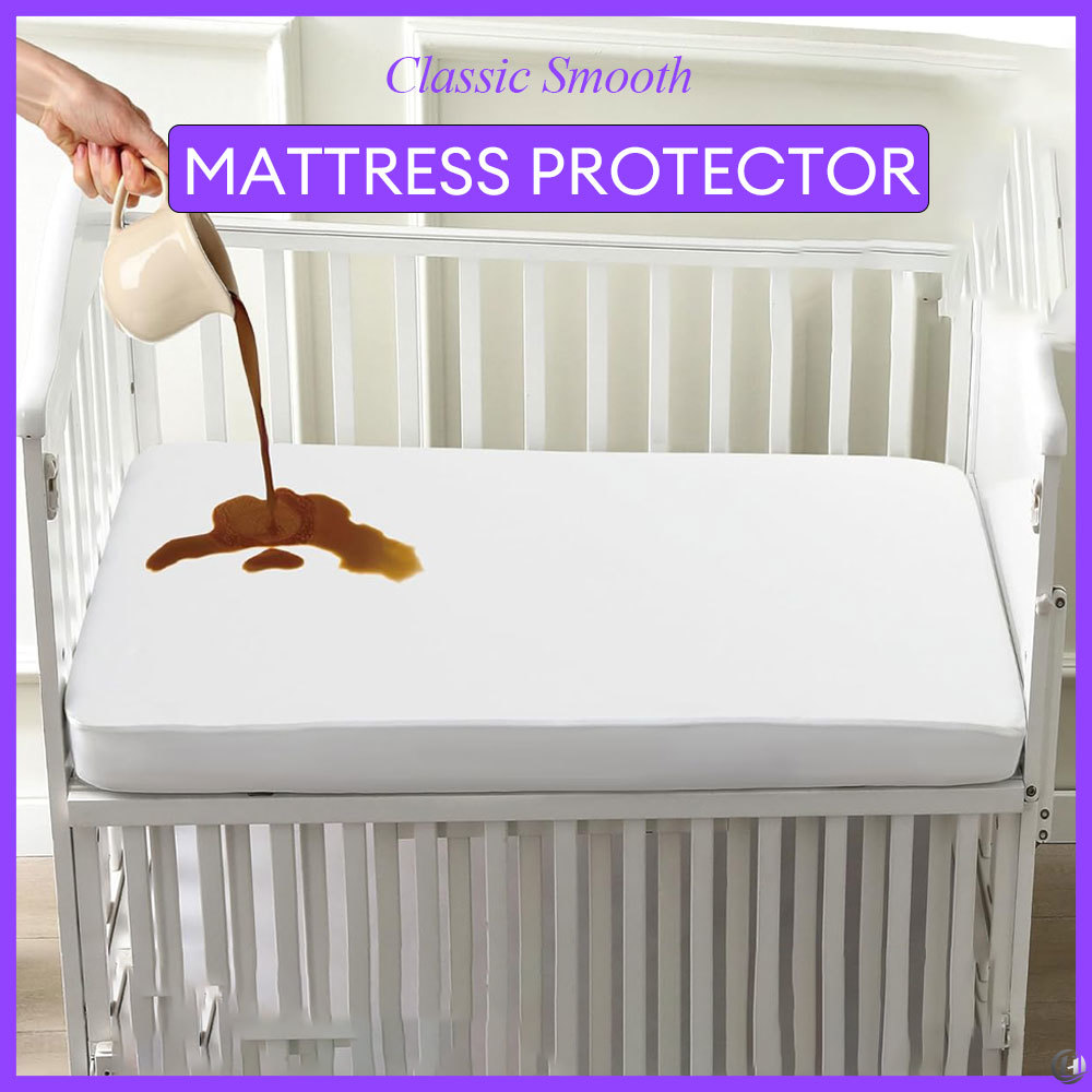 Waterproof Mattress Protector Breathable - 1개입 아기침대 매트리스 보호커버 부드러운 방수