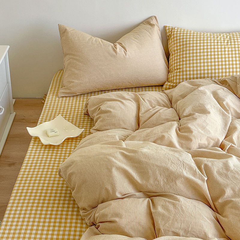 Duvet Cover Sets With Zipper - 지퍼가 달린 북유럽 이불 커버 세트,