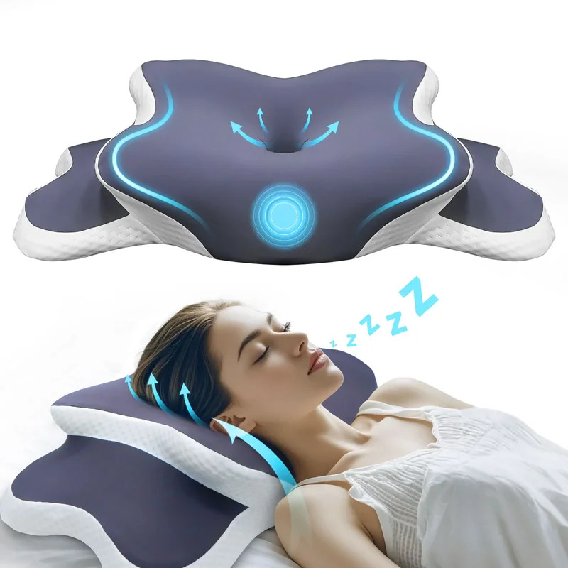 Memory Foam Orthopedic Pillow Neck Pain - 메모리폼 베개 경추 베개 목 통증