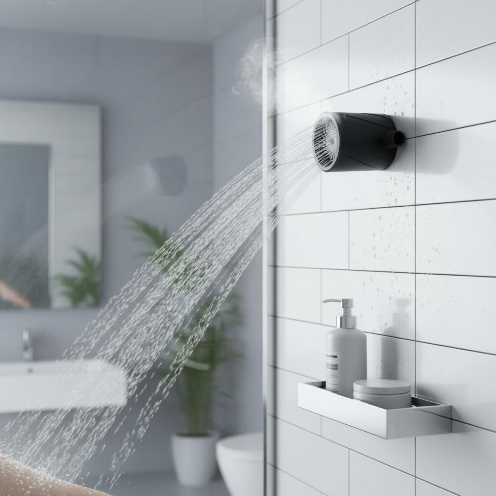 High Pressure Shower Head Handheld - 휴대용 샤워 헤드 업그레이드된 남성용 고압