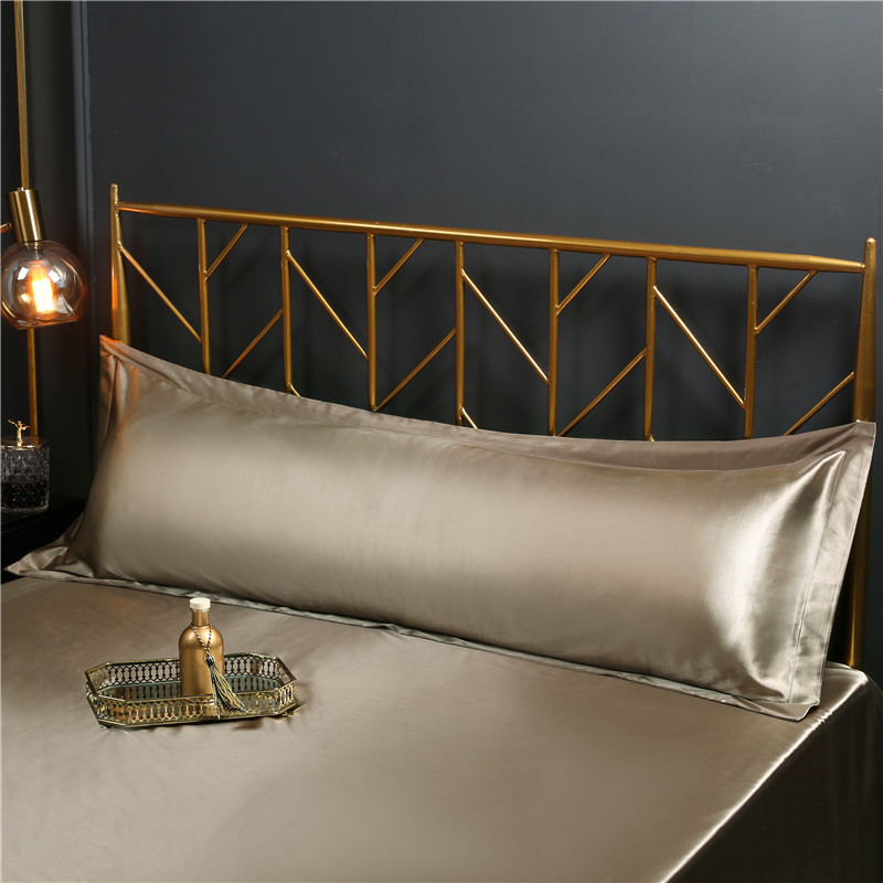 Satin Silk Pillowcase Hair Skin - 48x150cm 인조 실크 새틴 베갯잇 직사각형