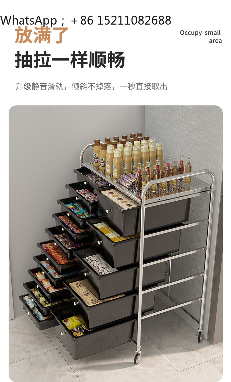 Storage & Organization - SCY 이동식 서랍장 화장품 수납장 거실