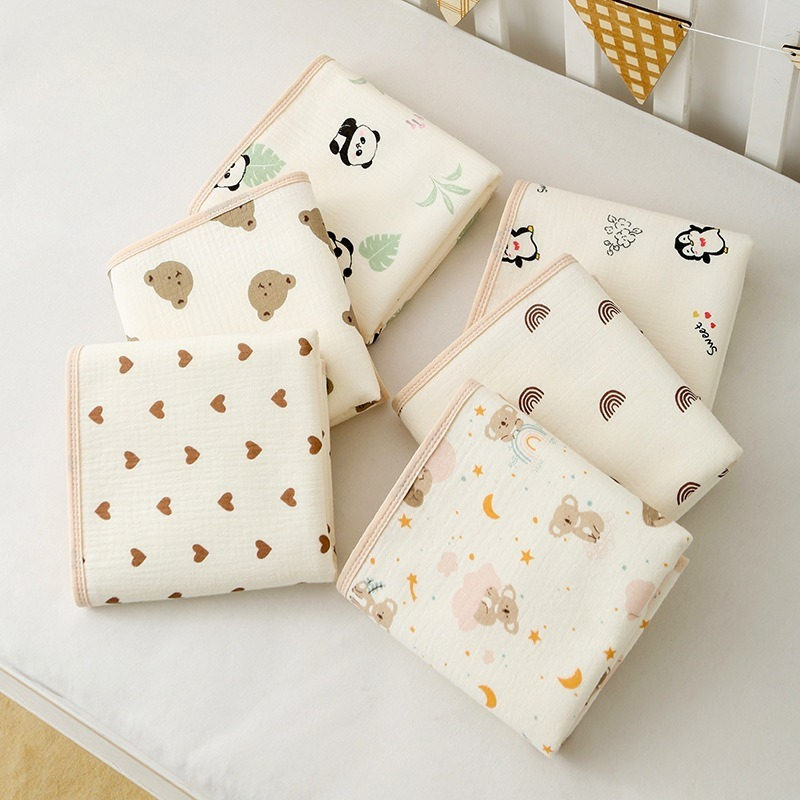 Waterproof Mattress Protector Breathable - 50X70cm 부드러운 면 아기 기저귀 교환
