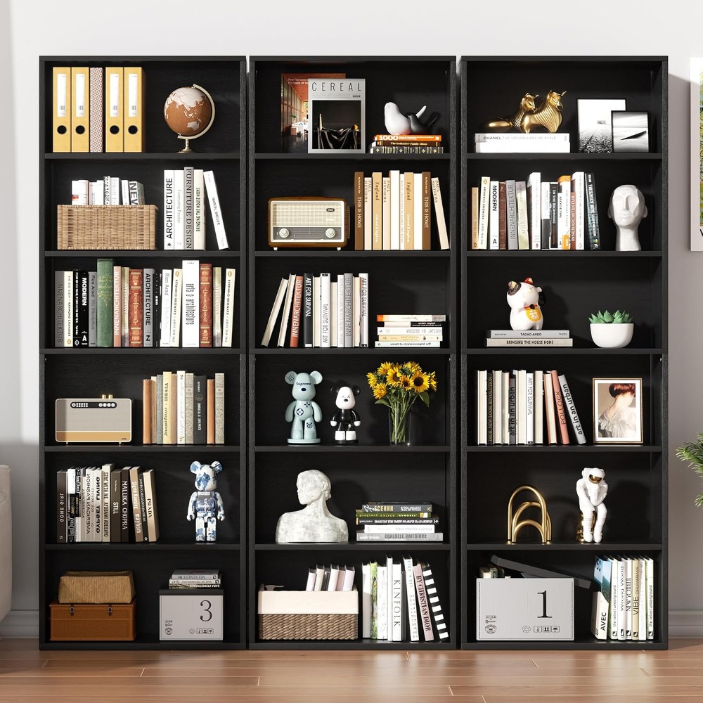 6단 오픈형 책장, 70.6인치 높이의 디스플레이 선반 - Storage & Organization 리뷰 및 가격
