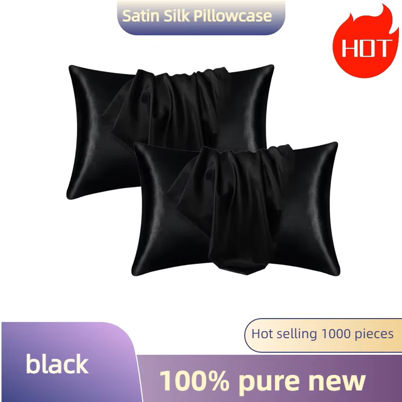 1/2개입 새틴 실크 베갯잇 (헤어 및 피부용), 코랄 - Satin Silk Pillowcase Hair Skin 리뷰 및 가격