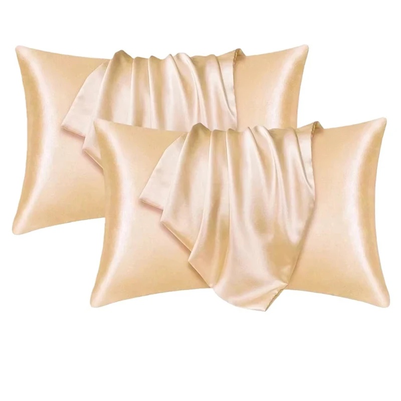 1/2개입 새틴 실크 베갯잇 (헤어 및 피부용), 코랄 - Satin Silk Pillowcase Hair Skin 리뷰 및 가격