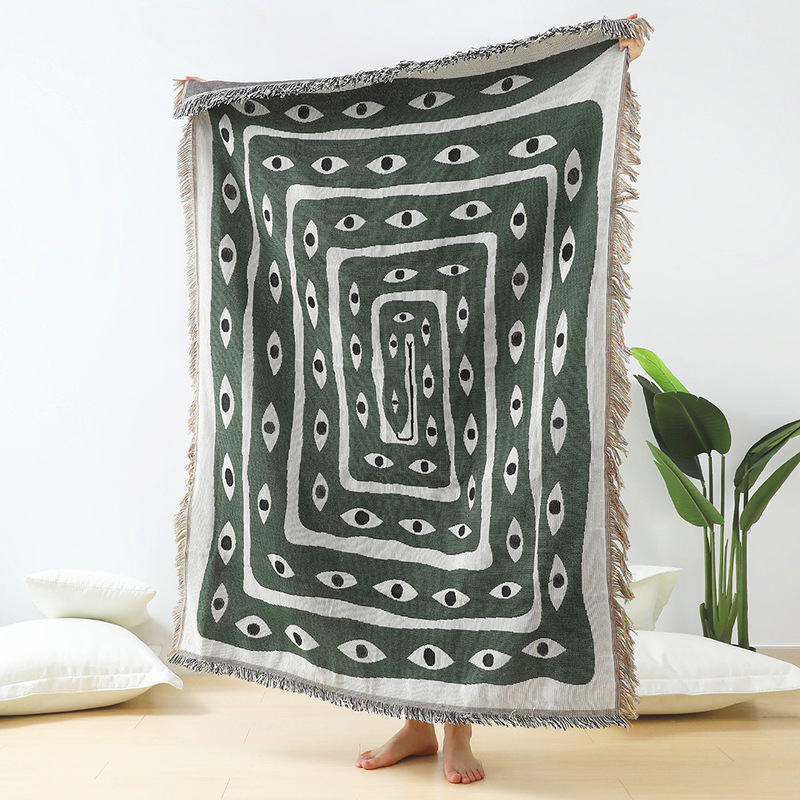 직물 도시 눈 뱀 담요, 가정 장식 카펫, 벽걸이 야외 - Boho Throw Blanket Fringe 리뷰 및 가격