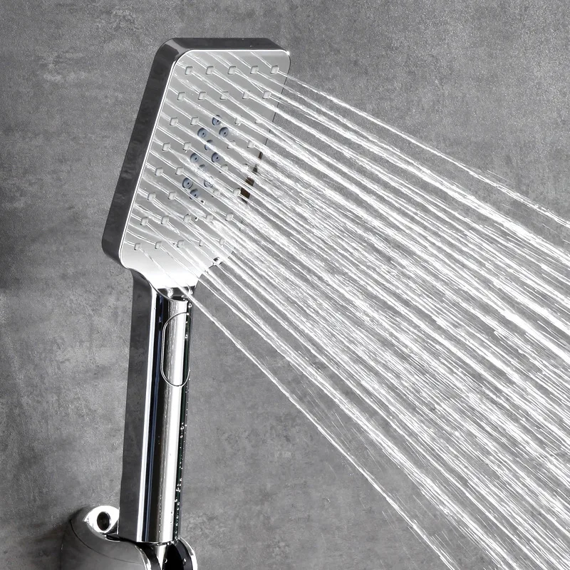 하이프레셔 핸드헬드 샤워헤드 (원버튼 스톱 기능 포함) - High Pressure Shower Head Handheld 리뷰 및 가격