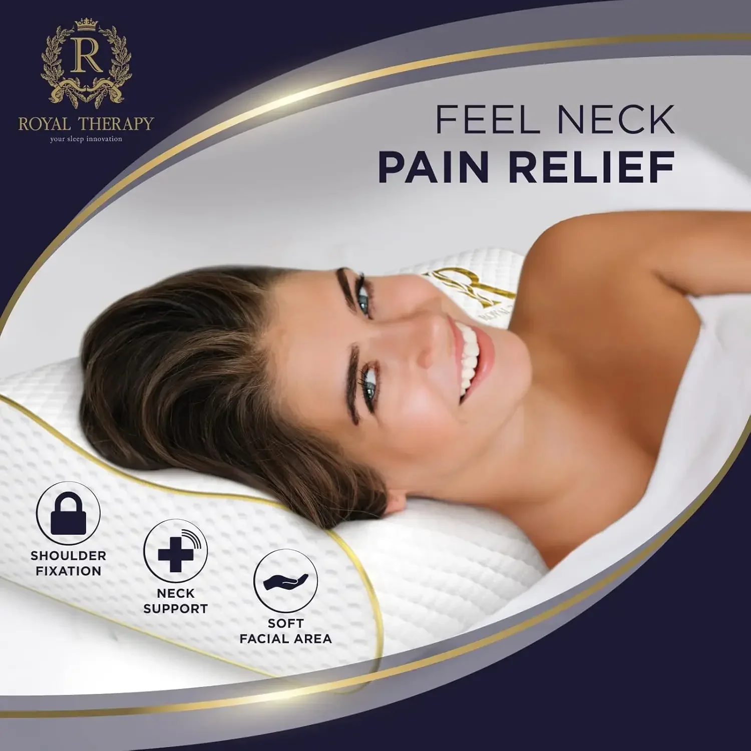 2팩 퀸 메모리폼 베개, 경추용, 퀸 컨투어, 목 지지 - Memory Foam Orthopedic Pillow Neck Pain 리뷰 및 가격
