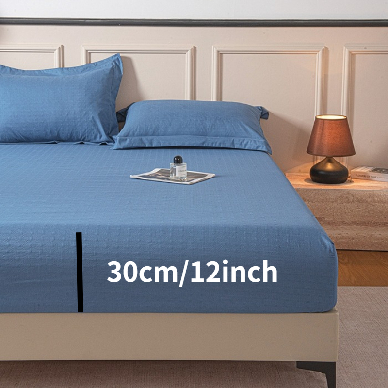 새로운 엠보싱 브러쉬드 마이크로화이버 피티드 시트 딥  - Fitted Bed Sheets Deep Pocket 리뷰 및 가격