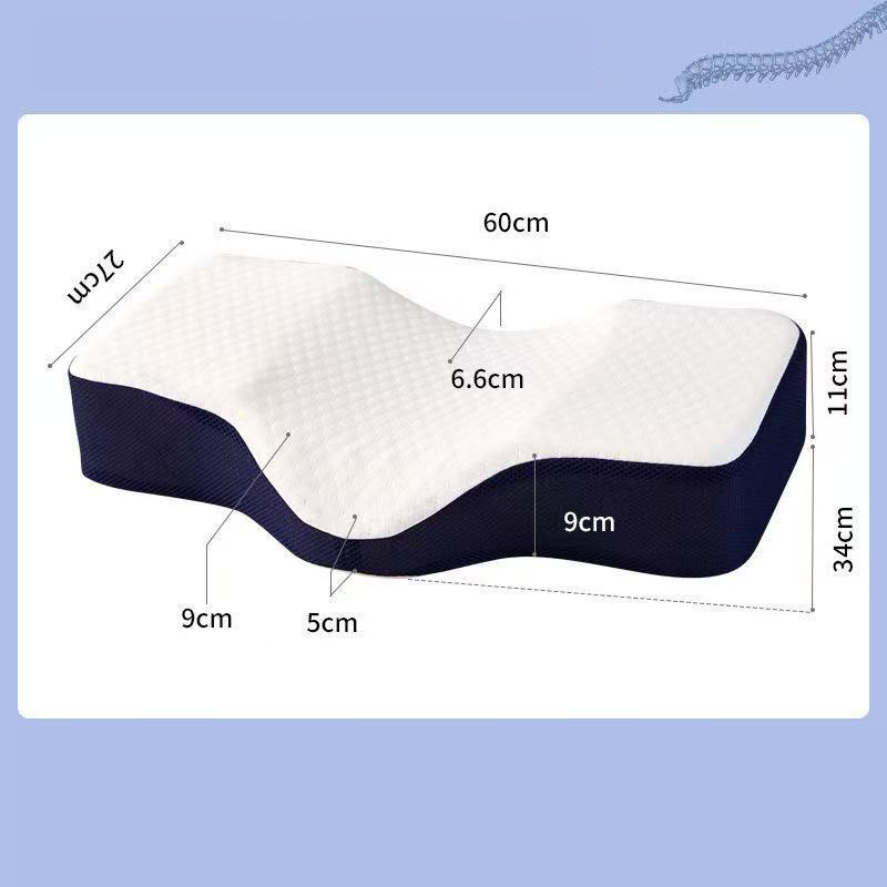 오목형 정형외과 마사지 베개, 경추용 부드러운 저반발  - Memory Foam Orthopedic Pillow Neck Pain 리뷰 및 가격