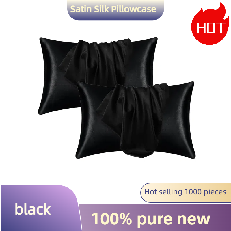 1/2개입 새틴 실크 베갯잇 (헤어 및 피부용), 코랄 - Satin Silk Pillowcase Hair Skin 리뷰 및 가격