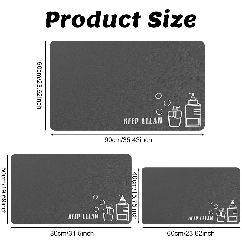 규조토 욕실 매트, 흡수성 논슬립 바닥 매트, 발매트, - Quick Dry Diatomite Bath Mat 리뷰 및 가격