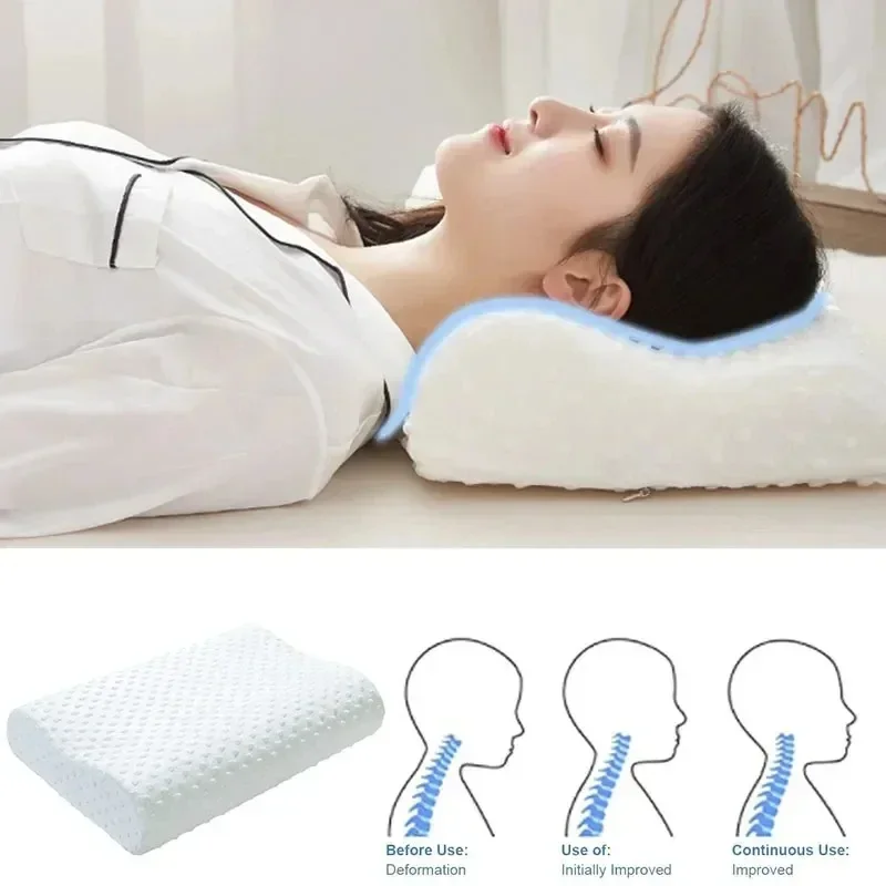 메모리폼 수면 베개, 조절 가능한 측면 수면 베개, 목 - Memory Foam Orthopedic Pillow Neck Pain 리뷰 및 가격