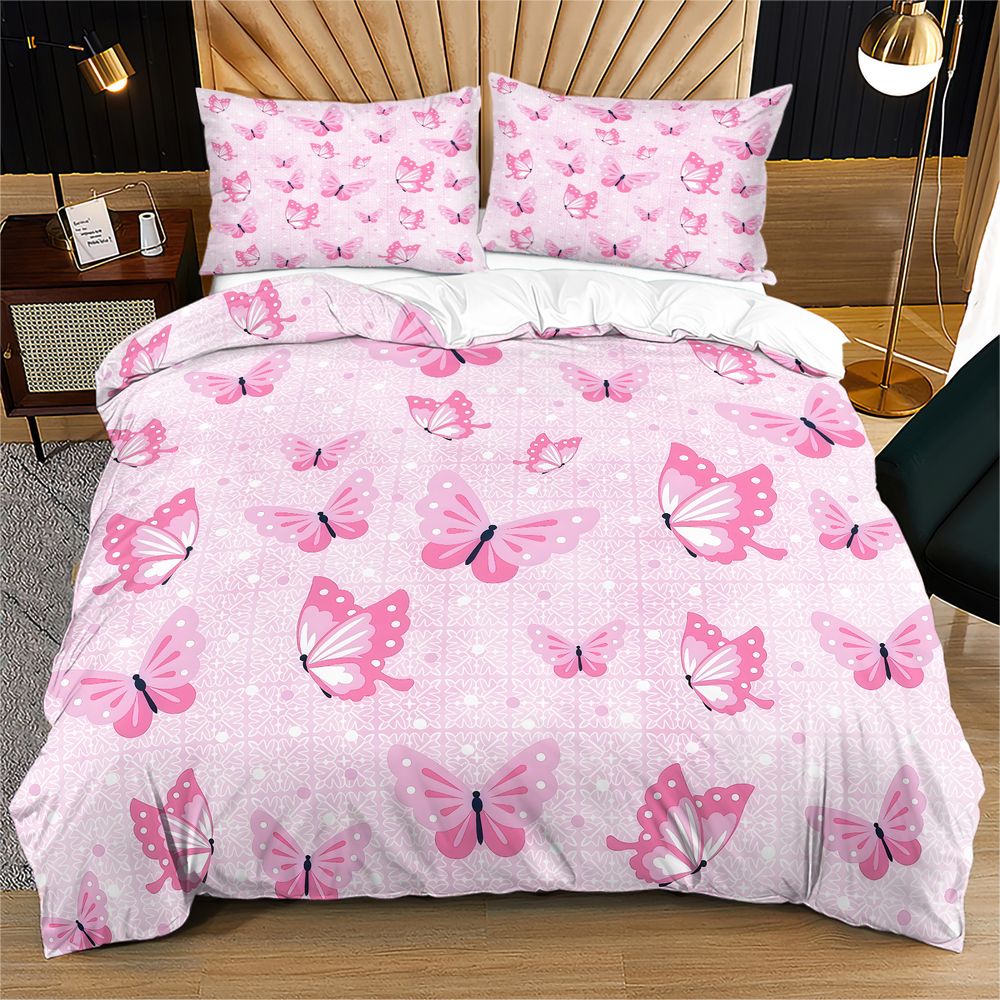 나비 이불 커버 세트 미적 꽃무늬 침구 세트 디지털 프 - Aesthetic Floral Duvet Cover 리뷰 및 가격