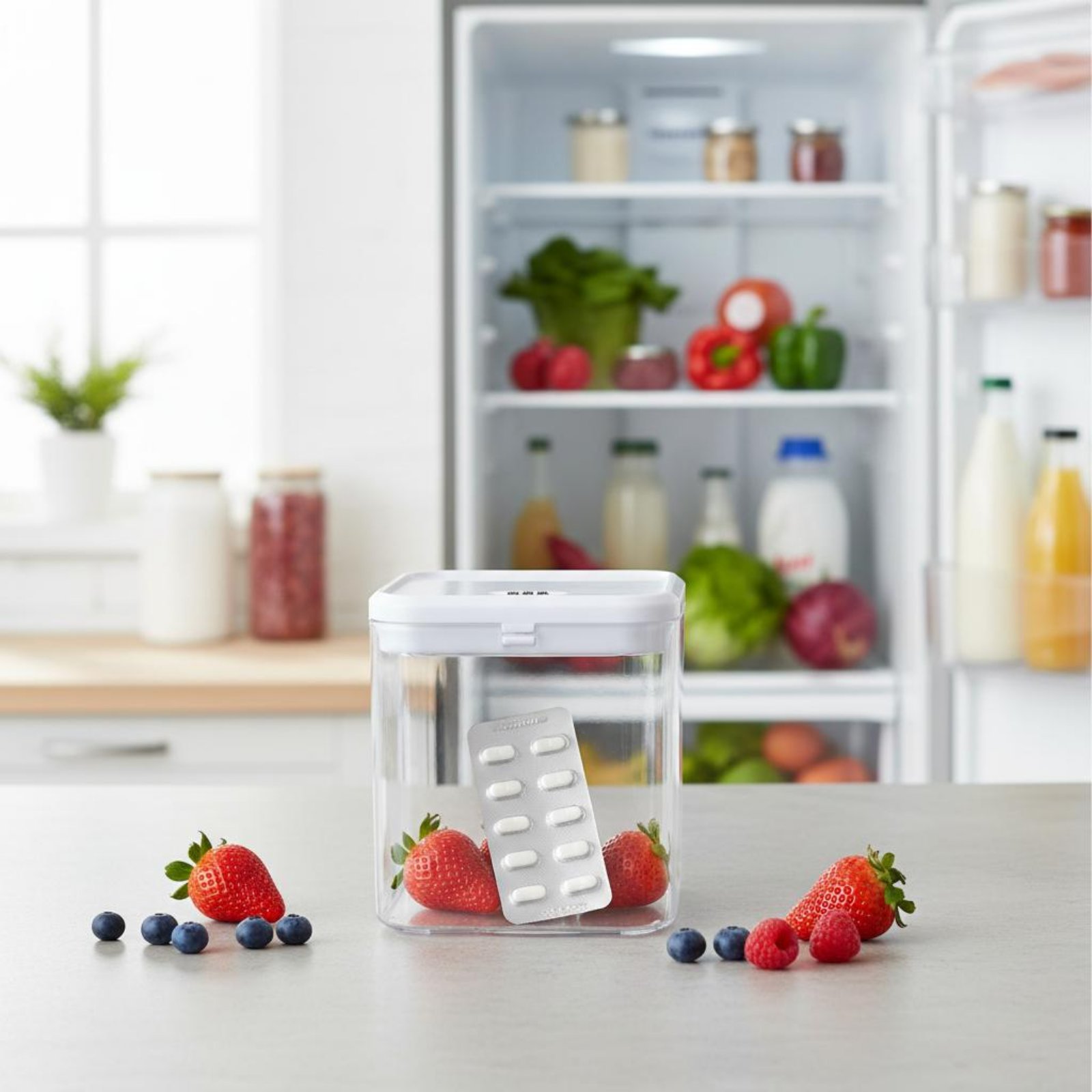 투명한 잠금 가능 상자 다용도 잠금 가능 보관 상자 식 - Kitchen 리뷰 및 가격