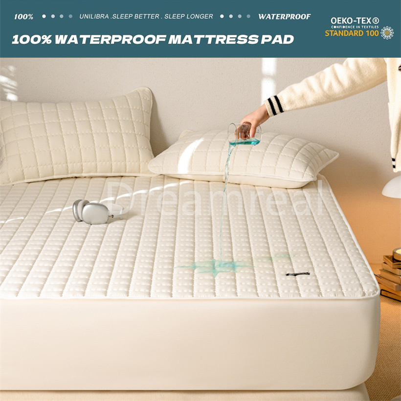 방수 매트리스 보호대 부드럽고 통기성 좋은 100% 방 - Waterproof Mattress Protector Breathable 리뷰 및 가격