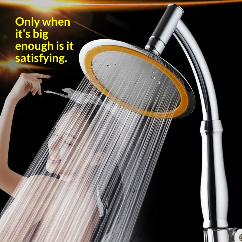 6인치 고압 360도 회전 대형 원형 레인폴 핸드헬드  - High Pressure Shower Head Handheld 리뷰 및 가격