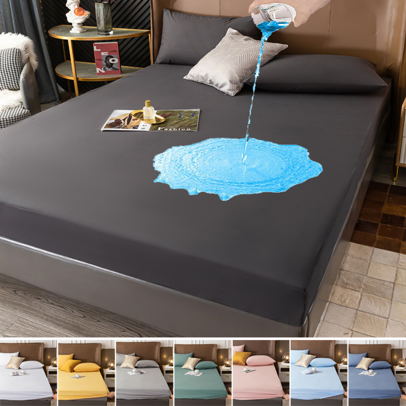 100% 방수 매트리스 커버 보호대 조절 가능한 침대  - Waterproof Mattress Protector Breathable 리뷰 및 가격