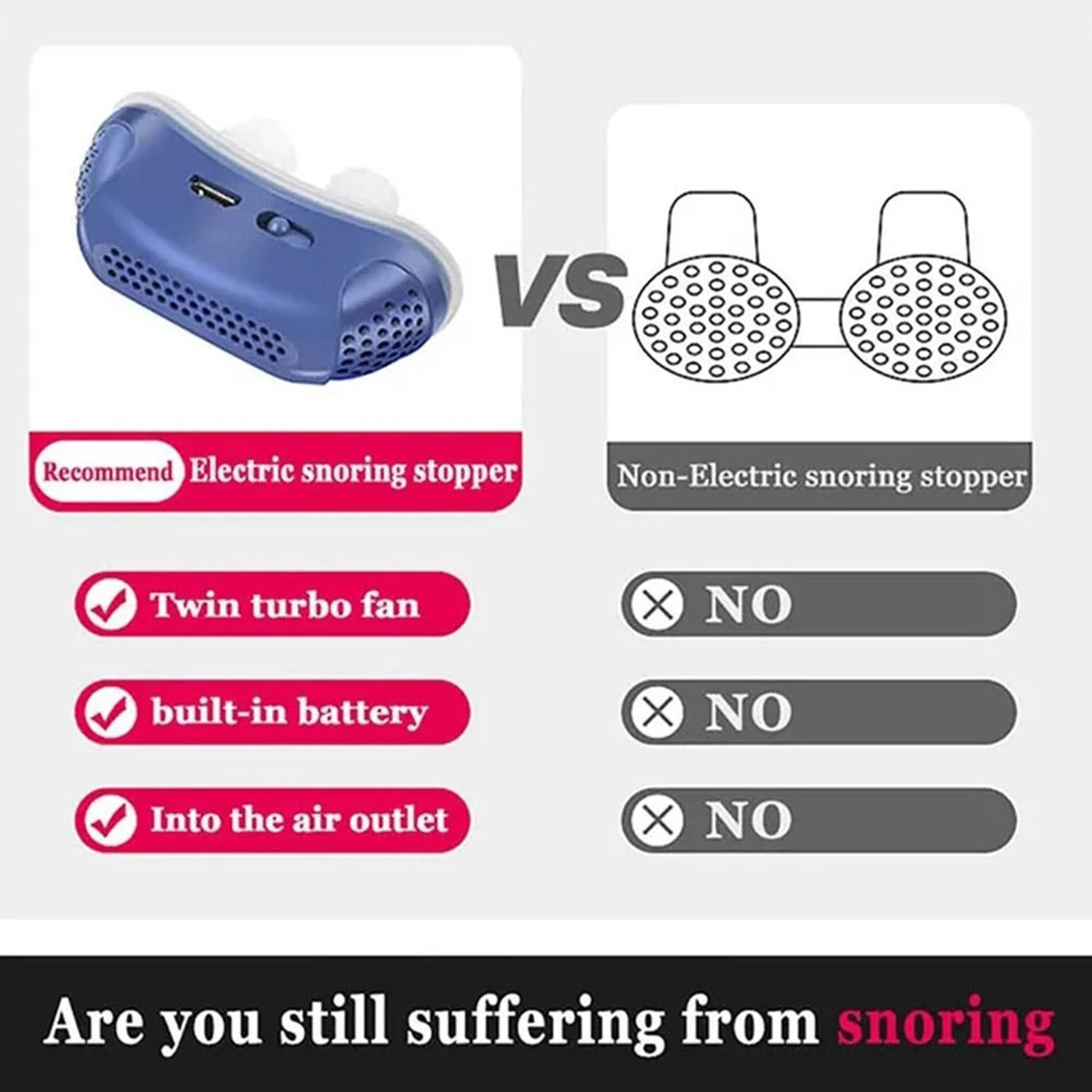안티 코골이 실리콘 코 스토퍼 코골이 도구 이중 소용돌 - Anti Snore Contour Pillow 리뷰 및 가격
