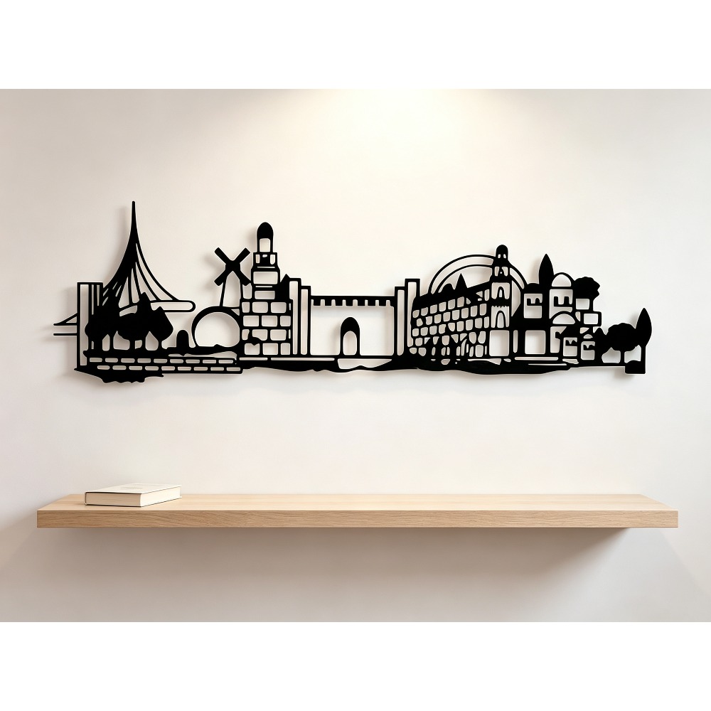 CIFBUY 금속 벽 장식 예술품, 예루살렘 스카이라인 - Home Decor 리뷰 및 가격