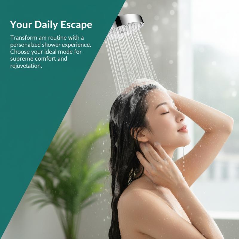 새로운 6 가지 모드 조정 가능한 휴대용 샤워 헤드 고 - High Pressure Shower Head Handheld 리뷰 및 가격