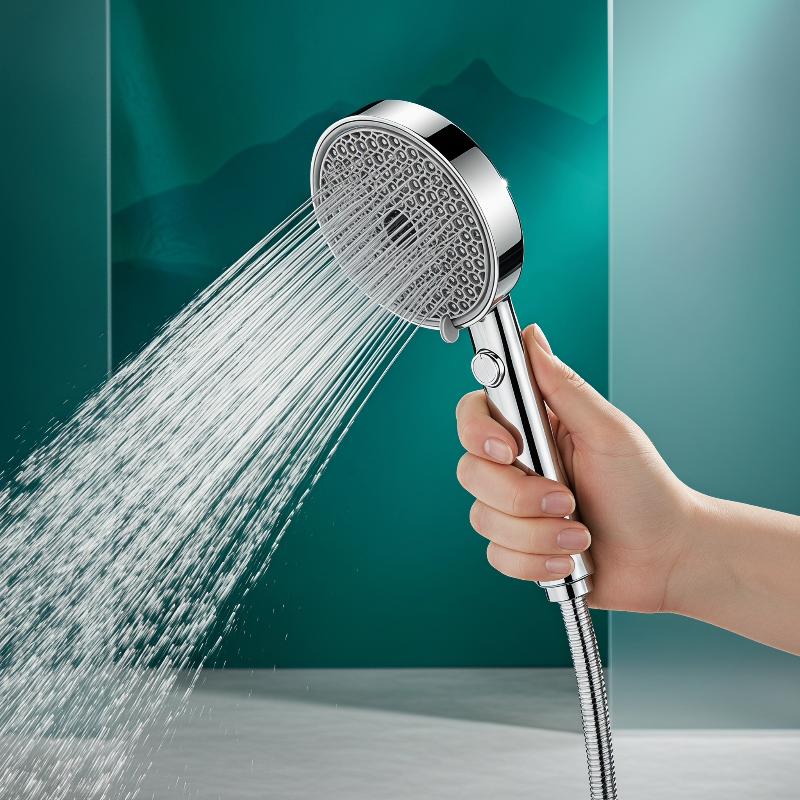 새로운 6 가지 모드 조정 가능한 휴대용 샤워 헤드 고 - High Pressure Shower Head Handheld 리뷰 및 가격