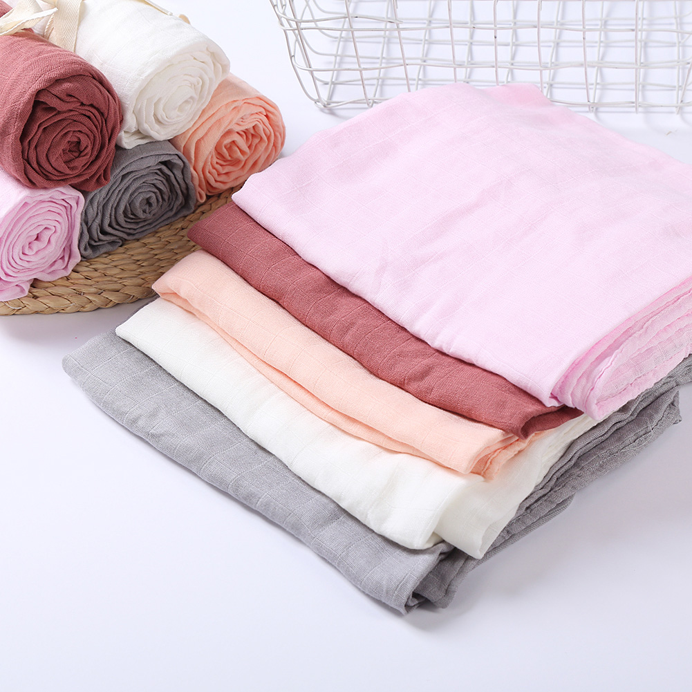 단단한 대나무 면화 아기 수신 담요 유아 어린이 Swa - Muslin Cotton Bedspread 리뷰 및 가격