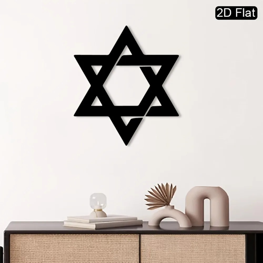 CIFBUY 철제 벽 장식 다윗의 별 금속 조각품 벽걸 - Home Decor 리뷰 및 가격