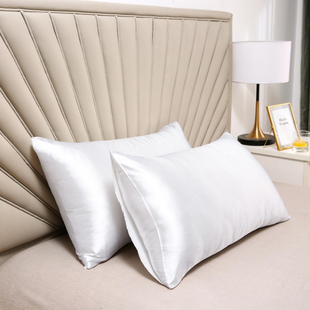 머리 피부에 대 한 럭셔리 새틴 베개 케이스 실크 새틴 - Satin Silk Pillowcase Hair Skin 리뷰 및 가격