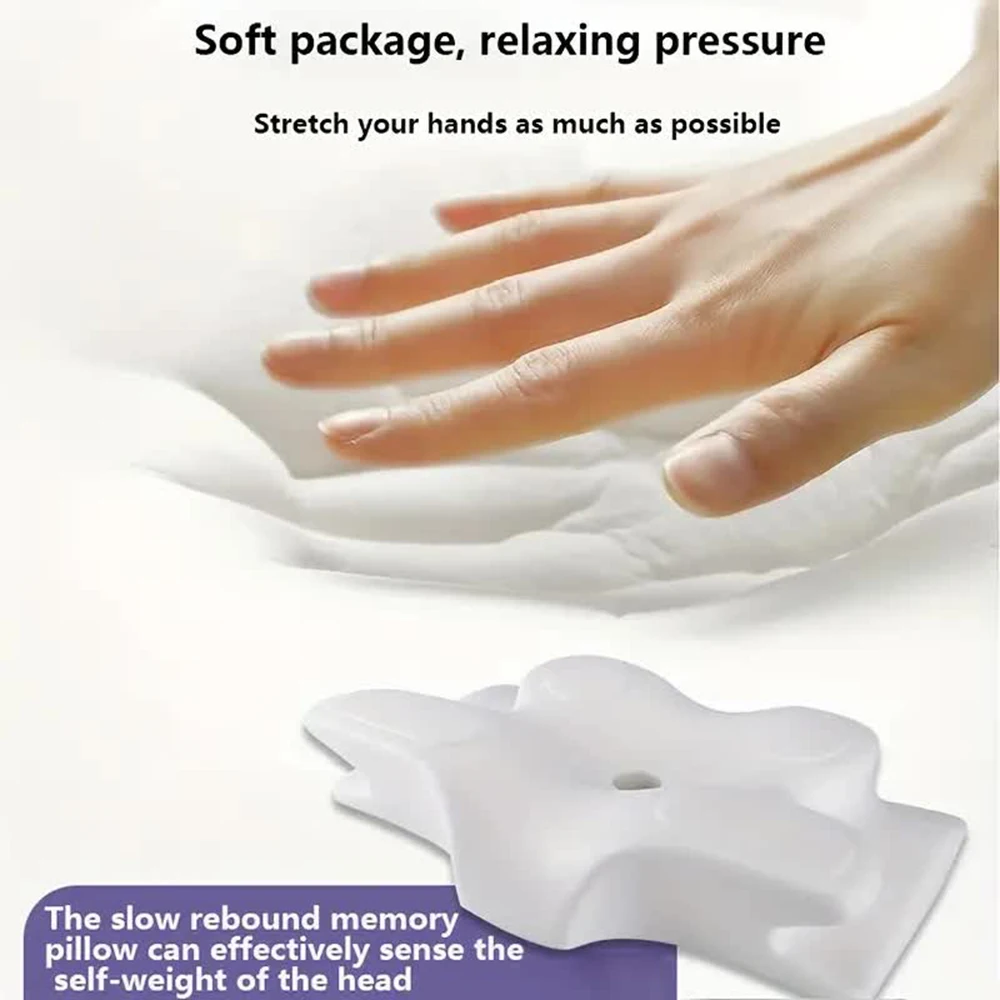 메모리폼 베개 나비 모양의 편안한 경추용 저반발 목 베 - Memory Foam Orthopedic Pillow Neck Pain 리뷰 및 가격