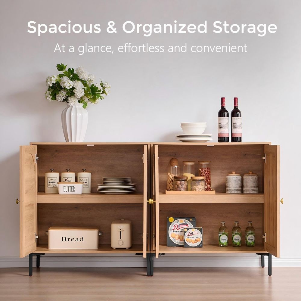 ern Buet 수납장, 61.75인치 W 루테드 아치 - Storage & Organization 리뷰 및 가격