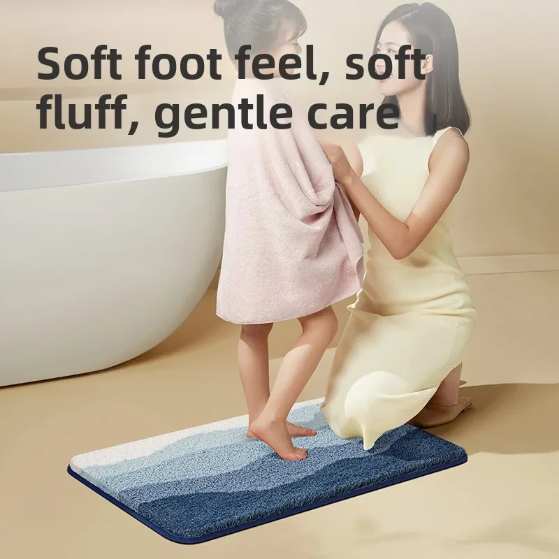 유럽의 고급 목욕 매트, 매우 부드럽고 두꺼운 극세사, - Quick Dry Diatomite Bath Mat 리뷰 및 가격