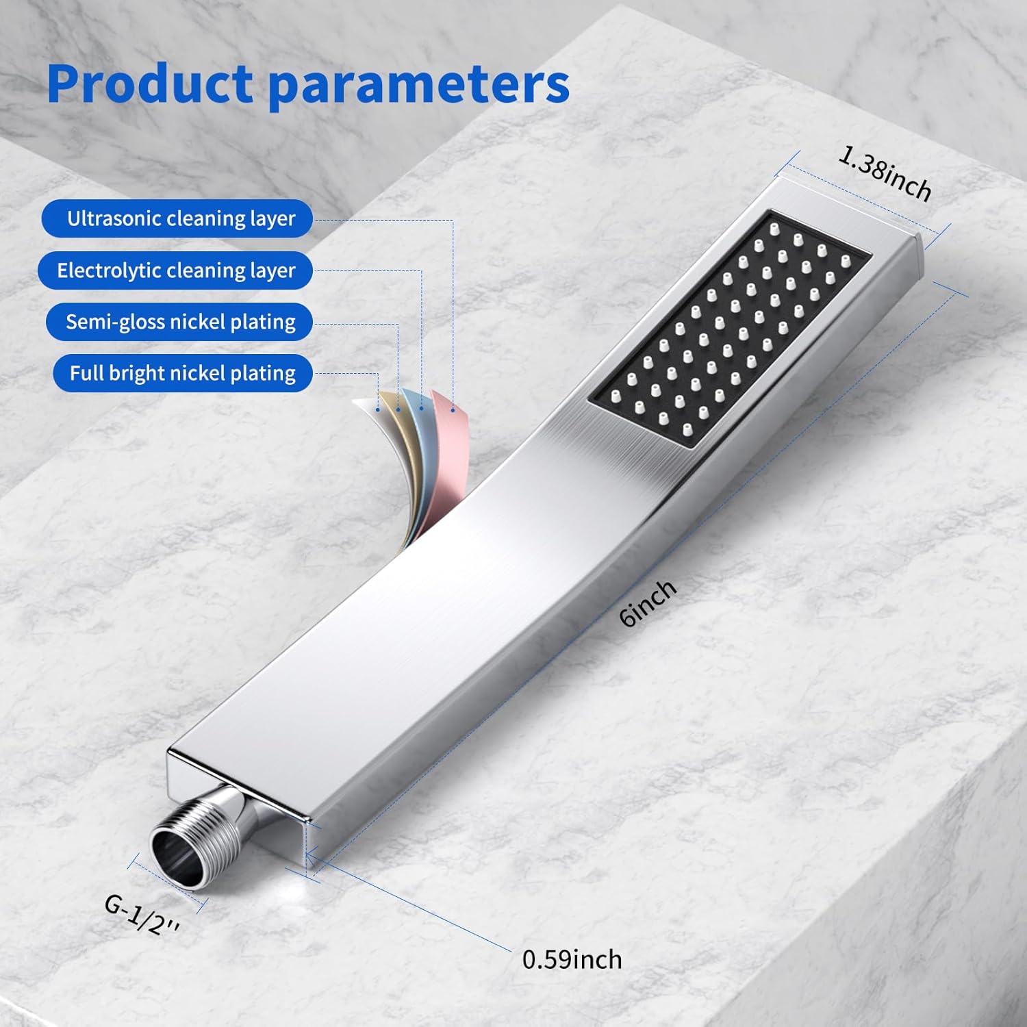 고품질 화장실 샤워 헤드 조절 가능 고압 절수 샤워 헤 - High Pressure Shower Head Handheld 리뷰 및 가격