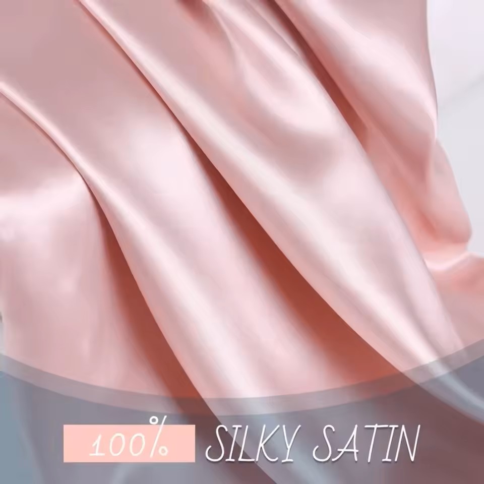 Kuup 1pcs 베개 커버 베개 커버 부드러운 새틴  - Satin Silk Pillowcase Hair Skin 리뷰 및 가격
