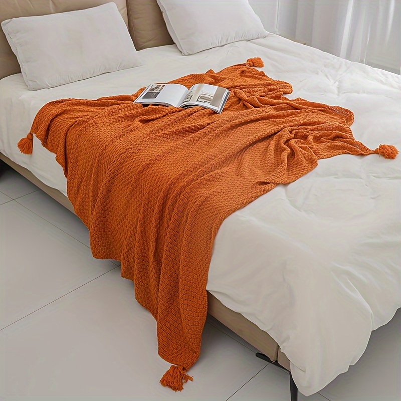 보헤미안 스타일 니트 담요 장식용 태슬 프린지 부드럽고 - Boho Throw Blanket Fringe 리뷰 및 가격