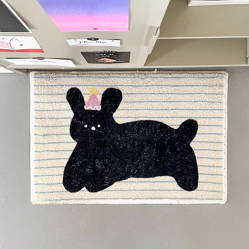 VIKAMA 닥스훈트 프린트 목욕 매트 미끄럼 방지 물 - Quick Dry Diatomite Bath Mat 리뷰 및 가격
