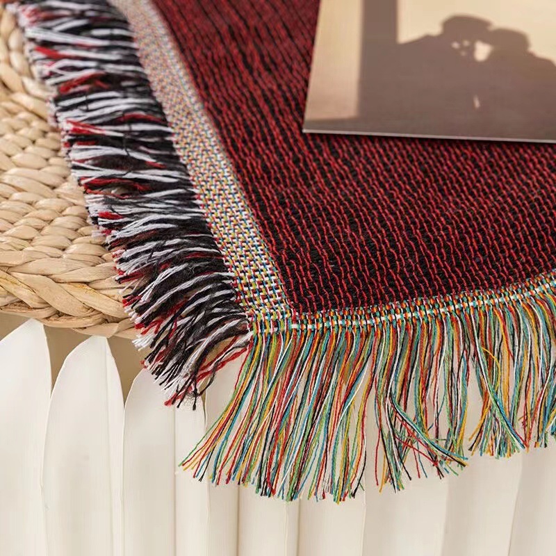 섬유 도시 Ins 황혼 스레드 담요 홈 장식 소파 타월 - Boho Throw Blanket Fringe 리뷰 및 가격