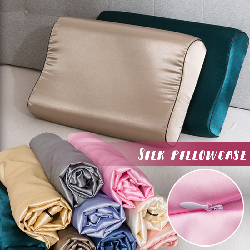 모발과 피부를 위한 모조 실크 새틴 라텍스 베개 커버, - Satin Silk Pillowcase Hair Skin 리뷰 및 가격