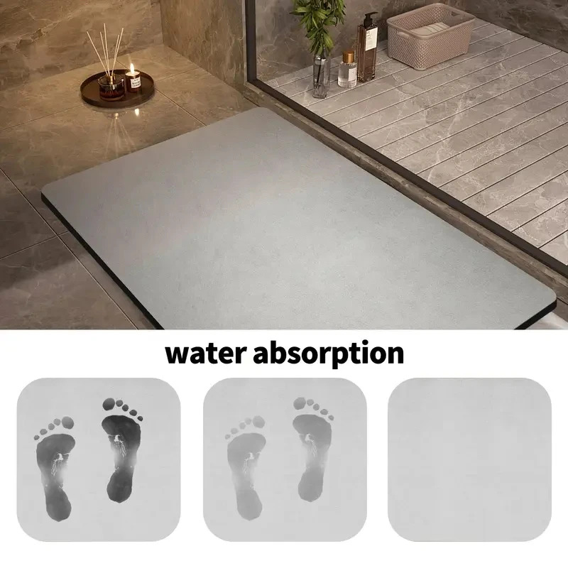 VIKAMA 규조토 목욕 매트 슈퍼 흡수성 빠른 건조  - Quick Dry Diatomite Bath Mat 리뷰 및 가격