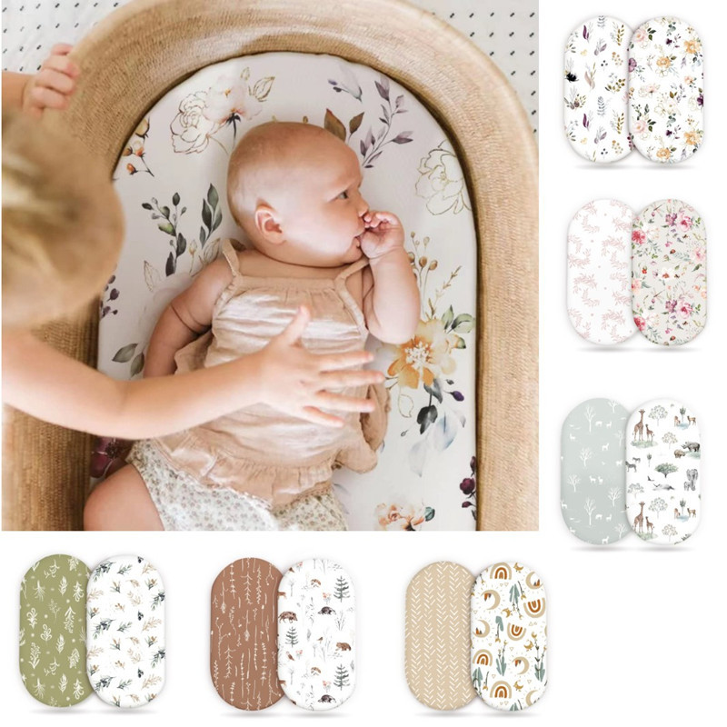 2개입 아기 요람 시트 무슬린 요람 시트 교체용 패드  - Muslin Cotton Bedspread 리뷰 및 가격