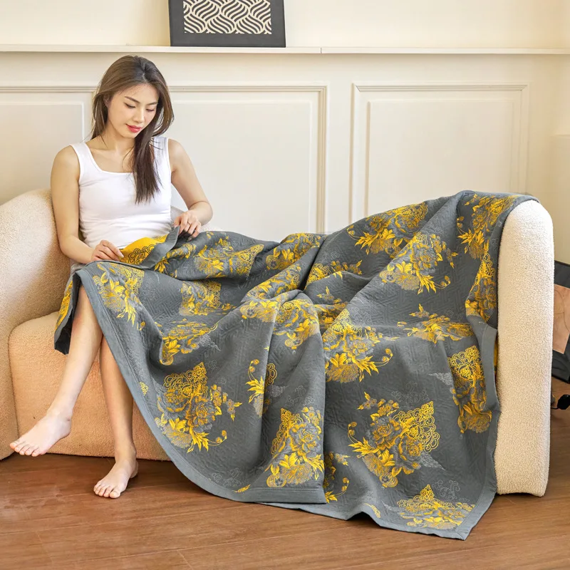 R -100% 면 모슬린 거즈 블랭킷 & 소프트 커버, - Muslin Cotton Bedspread 리뷰 및 가격