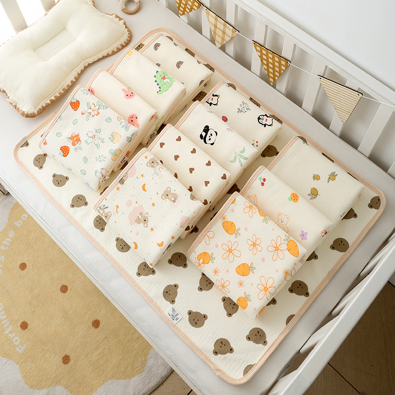 50X70cm 부드러운 면 아기 기저귀 교환 매트 소변 - Waterproof Mattress Protector Breathable 리뷰 및 가격