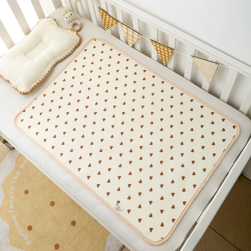 50X70cm 부드러운 면 아기 기저귀 교환 매트 소변 - Waterproof Mattress Protector Breathable 리뷰 및 가격